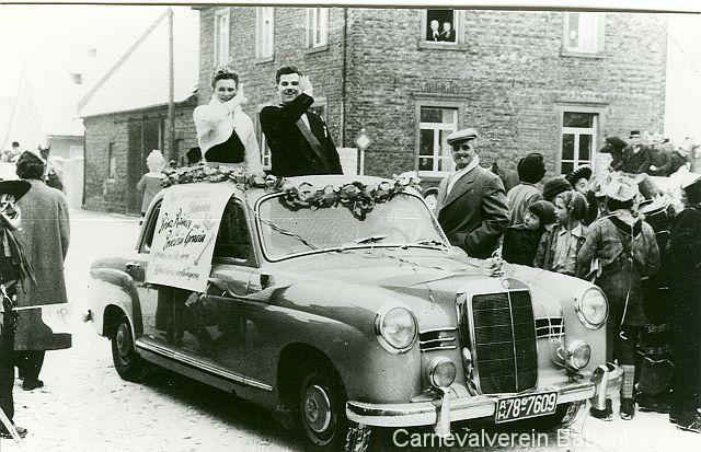 Prinzenpaar der Fastnacht 1956